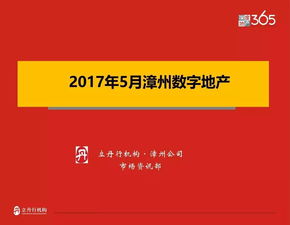 漳州2017年5月数字地产与房地产经纪市场分析